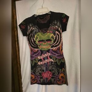 Christian Audigier Black Top